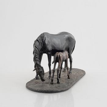 Antonio Coello de Portugal, Mare with foal.