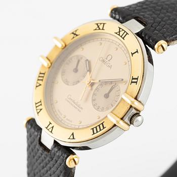 Omega, Constellation, "Owl", wristwatch, 33 mm.