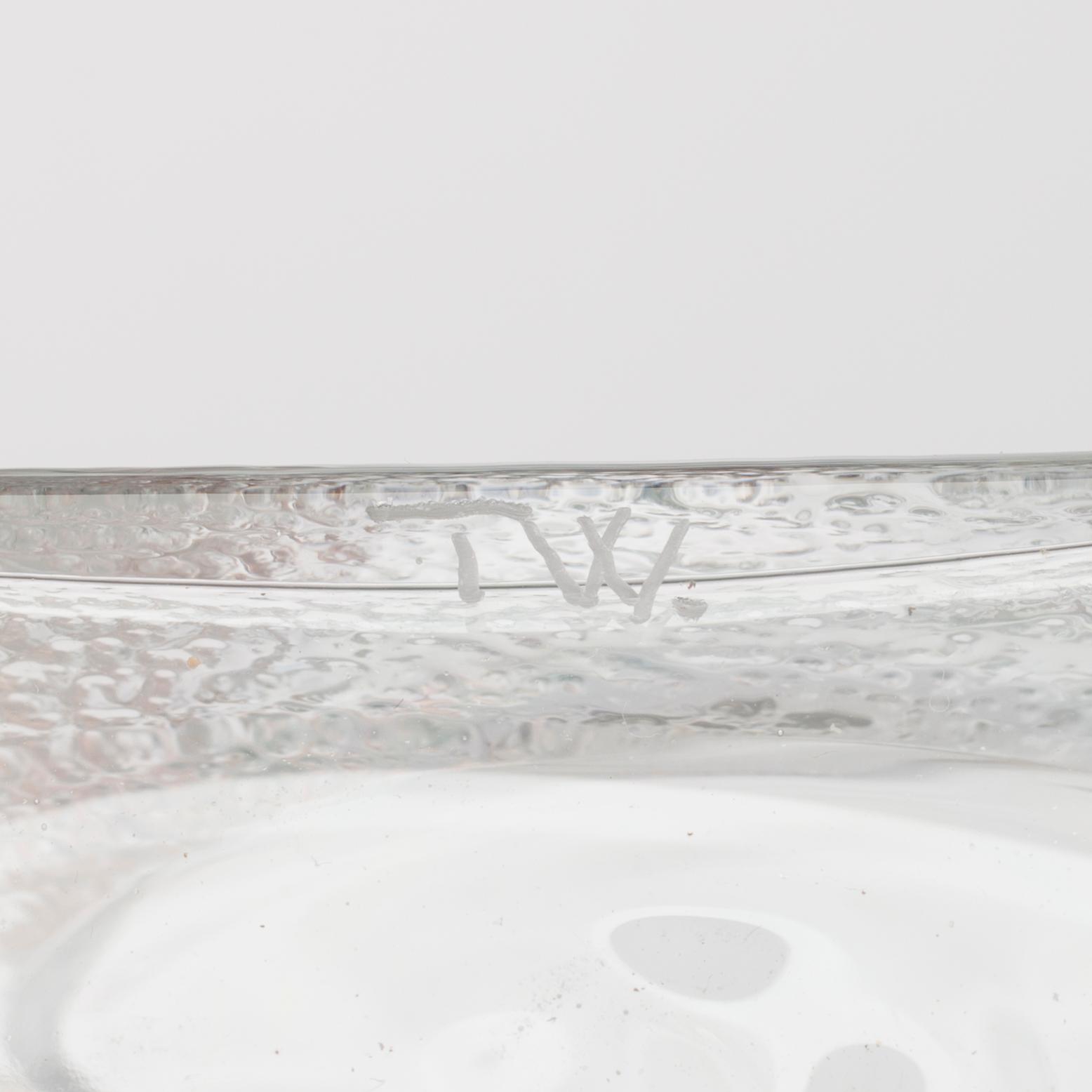 KARAFF och BRÄNNVINSGLAS, 16 st, "Mini" Tapio Wirkkala, Iittala 1960-tal.