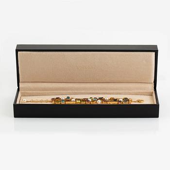 A Bulgari "Allegra" bracelet.