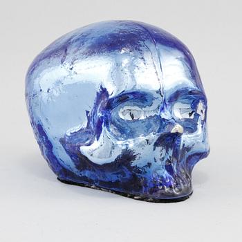 SKULPTUR, glas, Ludwig Löfgren, Kosta Boda, signerad, 1900-talets sista del.