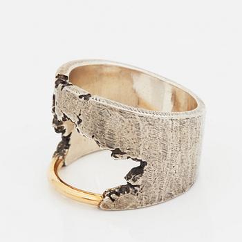 Tobias Wistisen, ring, silver och guld.