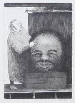 JORDI ARKÖ, 3 st, etsningar, sign o numr.