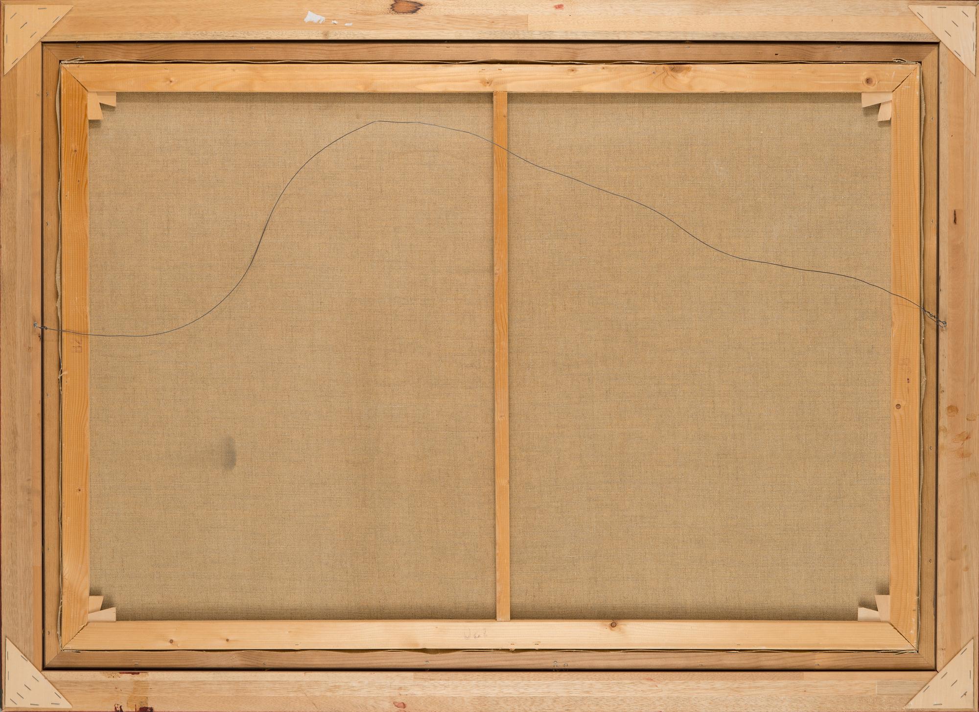 Fritz Jakobsson, olja på duk, signerad och daterad 1984.