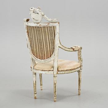 KARMSTOL, Louis XVI, Frankrike, 1700-tal.