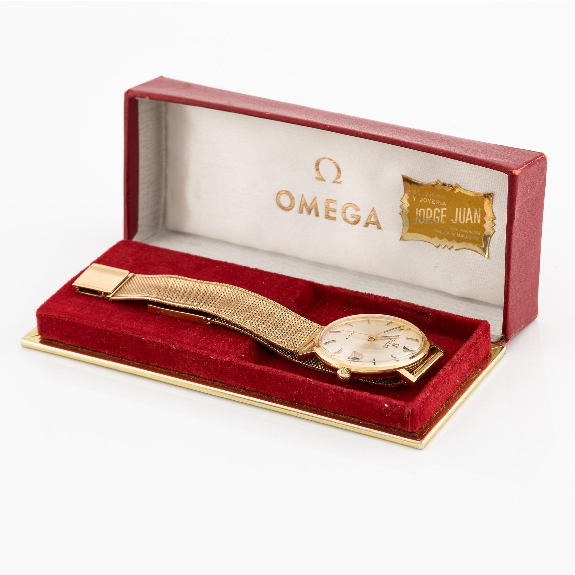 Omega, Genève, armbandsur, 34 mm.