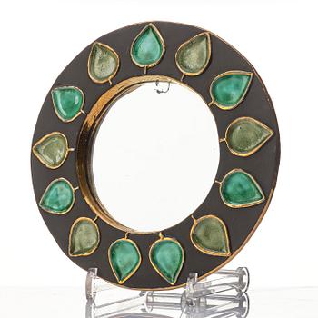 Mithé Espelt, väggspegel, egen ateljé, Lunel, Frankrike, 1950-tal.