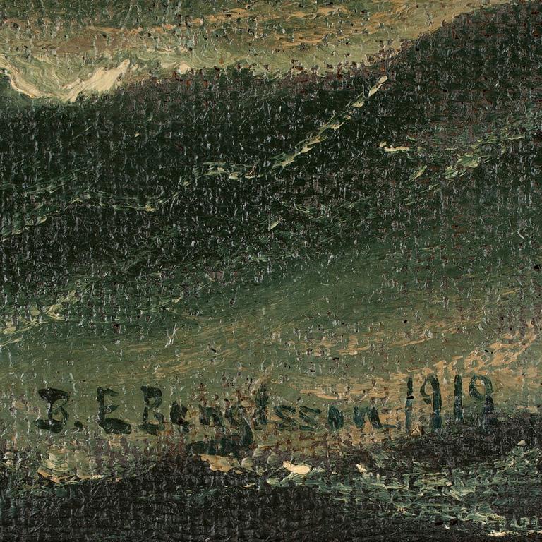 BROR EDVIN BENGTSSON, olja på duk, sign.