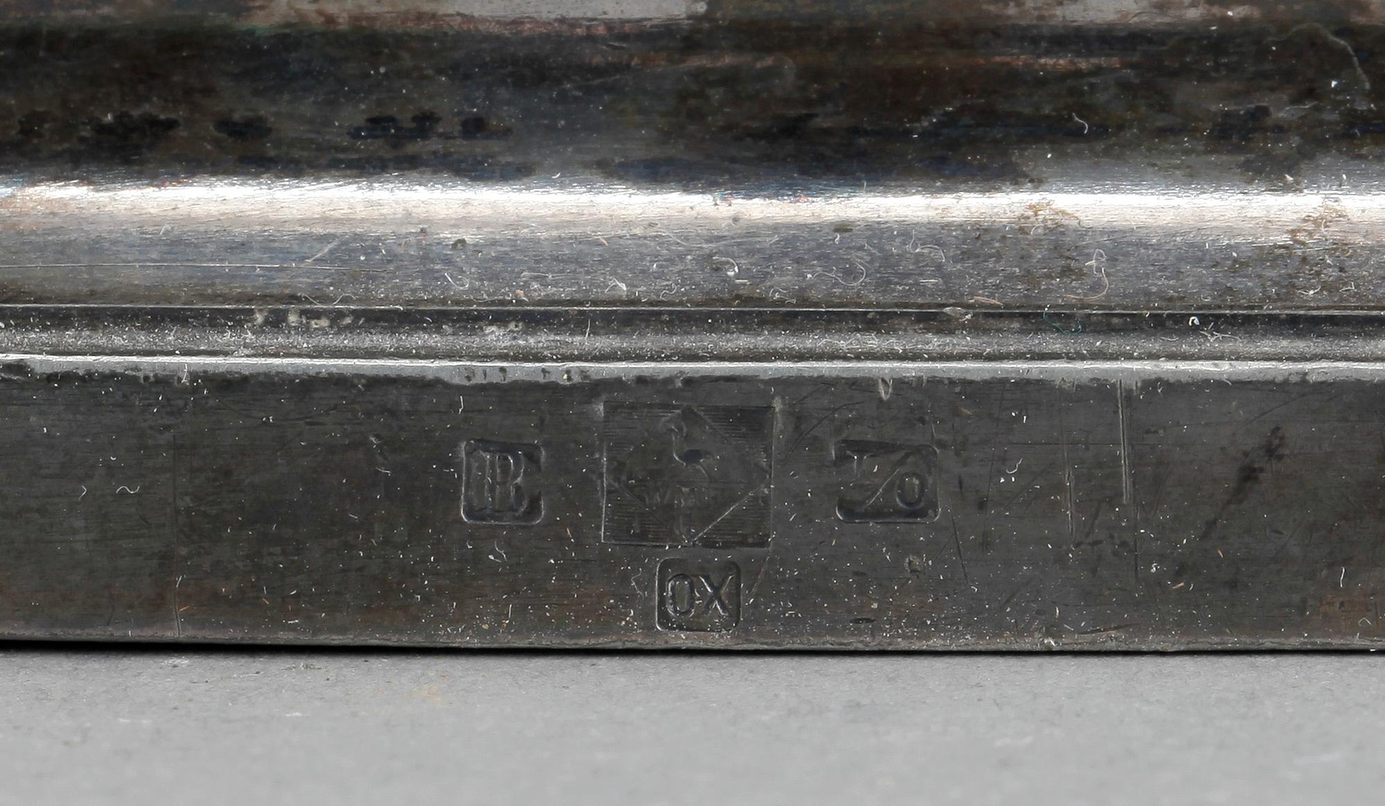 FIGURIN, nysilver, WMF, Tyskland, 1900-tal.