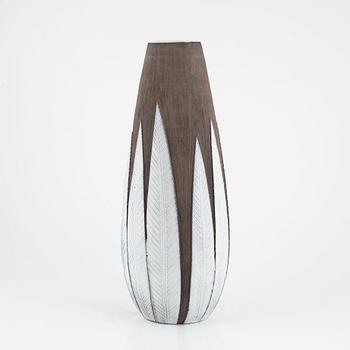 Anna-Lisa Thomson, a stoneware "Paprika" vase, Upsala-Ekeby, Sweden.