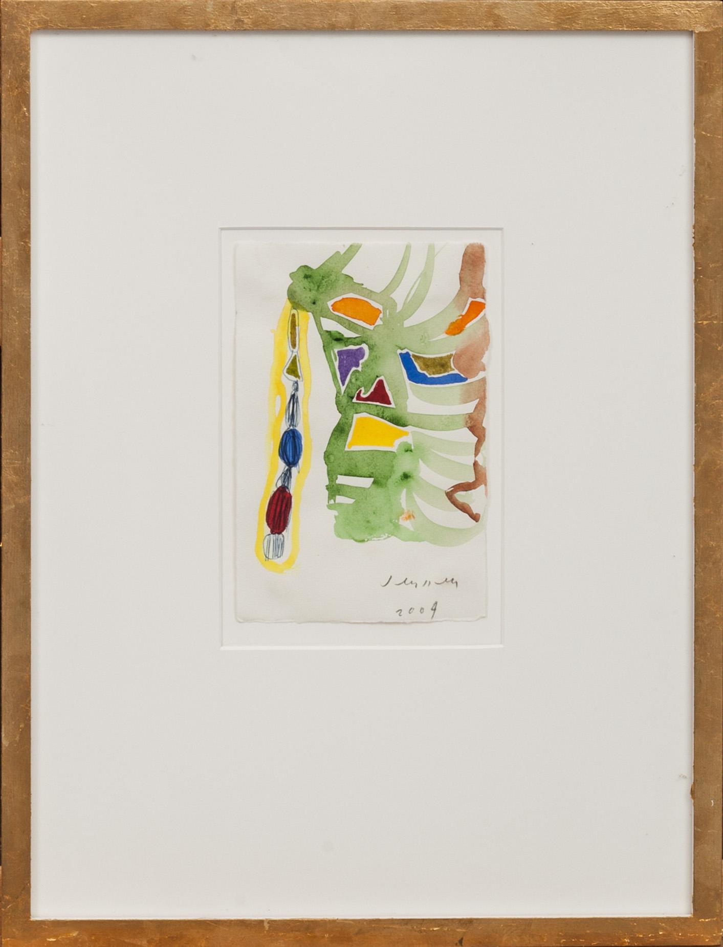 OLAV CHRISTOPHER JENSSEN, akvarell, signerad och daterad 2004.