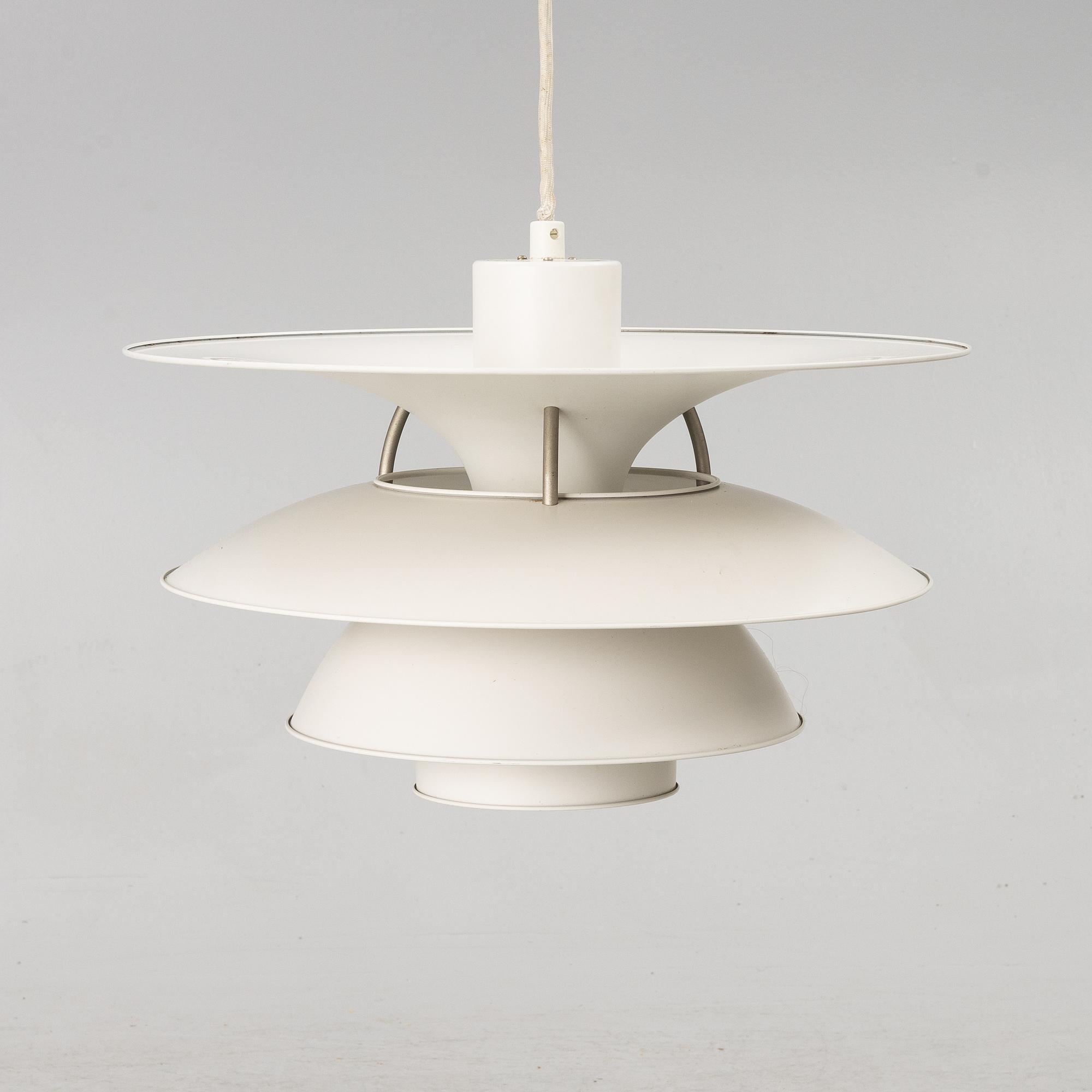 PoulHenningsen, a "PH 5-4½" /Charlottenborg" ceiling lamp, Louis Poulsen, Denmark.