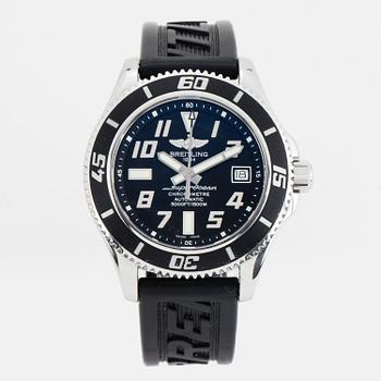 BREITLING, SuperOcean 42, Chronometre, armbandsur, 42 mm.