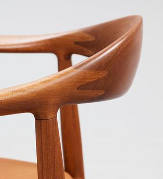 HANS J WEGNER, "The Chair", ett par, Johannes Hansen, Danmark, 1950-60-tal.