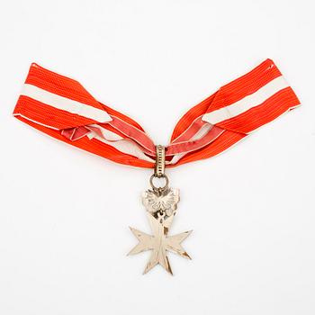 FÖRTJÄNSTORDEN, halskors, Österrike.