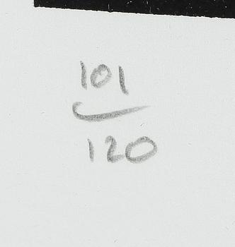 KAREL APPEL, färglitografi, signerad och numrerad 101/120.