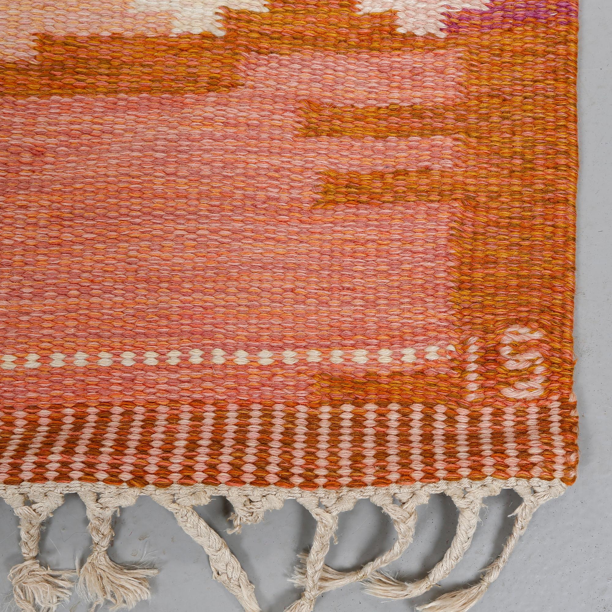 MATTA, rölakan, Ingegerd Silow, omkring 1900-talets mitt, 200x135 cm.
