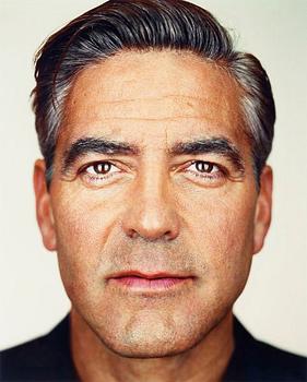 Martin Schoeller, "George Clooney", 2007.