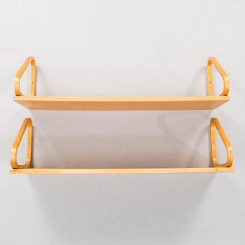 ALVAR AALTO, Two '112B' shelves for Artek, 1960-70-tal.