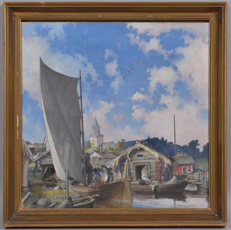 Ragnar Ungern, "NORRBY STRAND 1949-50".