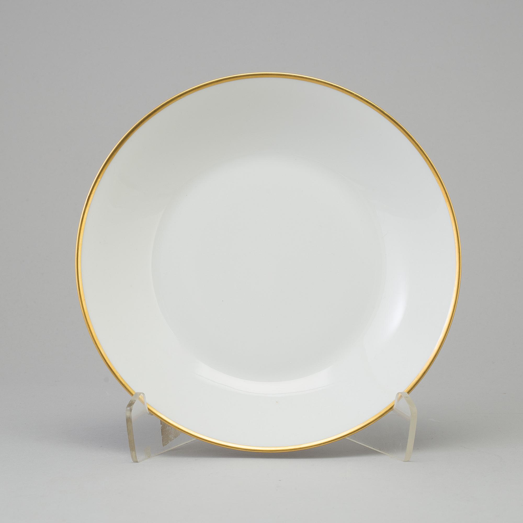 MATSERVIS, 50 delar, porslin, Rosenthal, 1900-talets mitt.