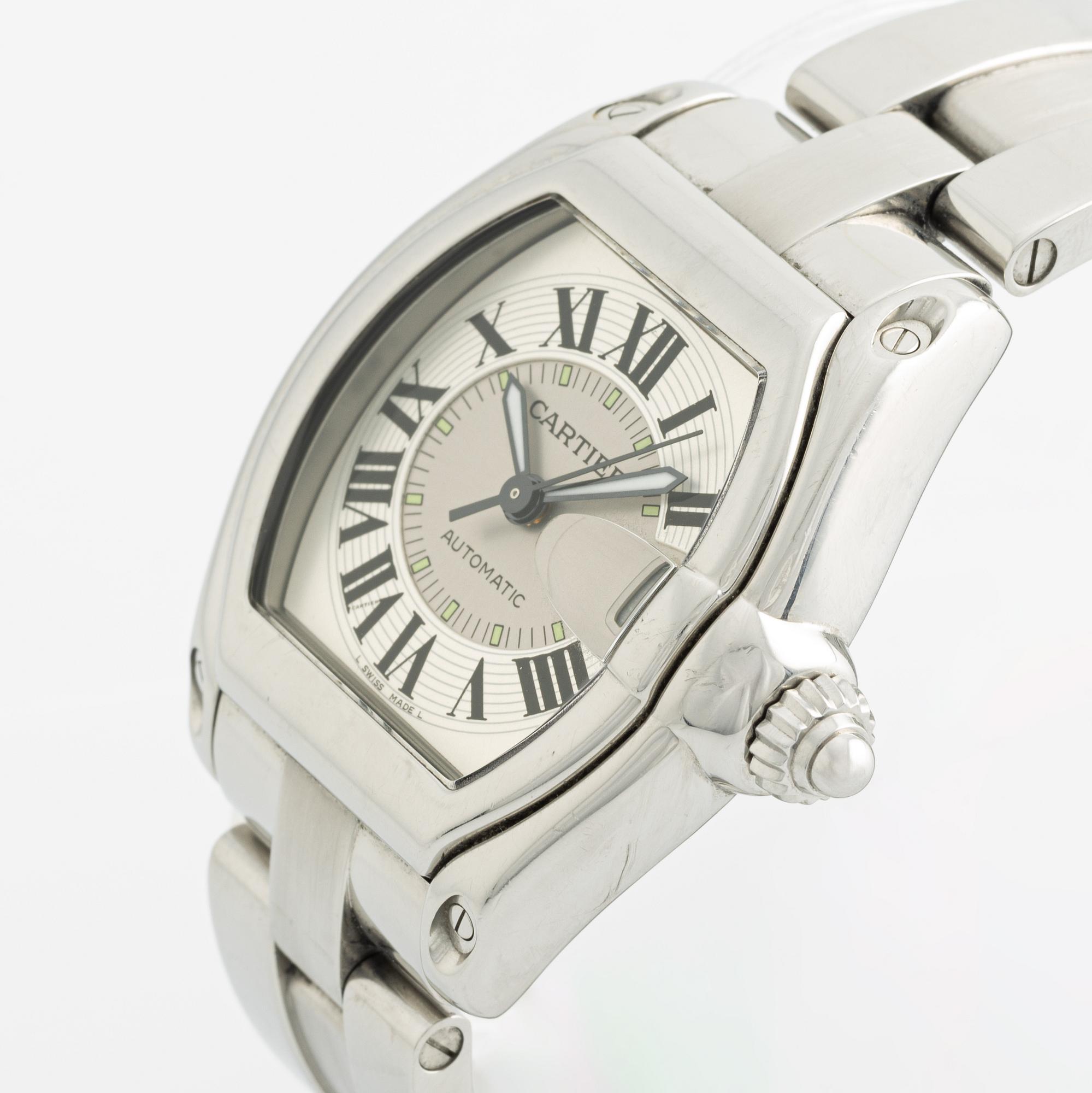Cartier, Roadster, armbandsur, 38 mm.