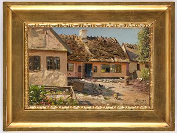 Peder Mork Mönsted, Husmandshuse, Hilleröd.