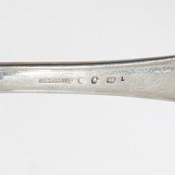 C.G. Hallberg, A 36 piece 'Svensk spets' cutlery service, Stockholm 1907.