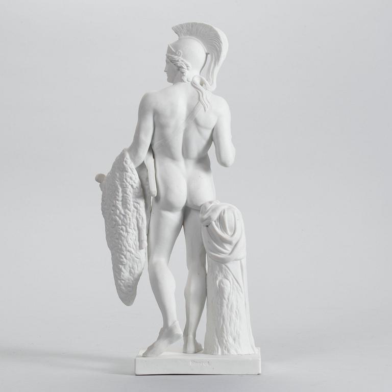FIGURIN, parian,"Jason med det gyllene skinnet". Eneret, Royal Copenhagen.