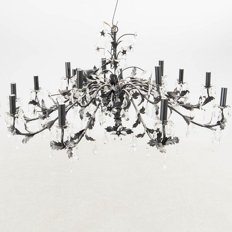 Ceiling lamp Rococo style modern manufacture.