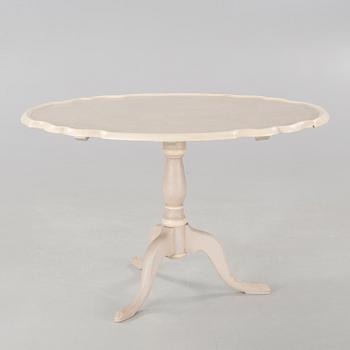A late 19th century drop-leaf table.