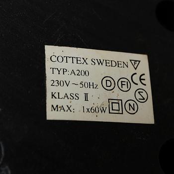 GOLVLAMPA, Cottex, 1900-talets andra hälft.