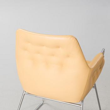 Four "Mirja" armchairs, designed by Bruno Mathsson for Dux, second half of the 20th century.