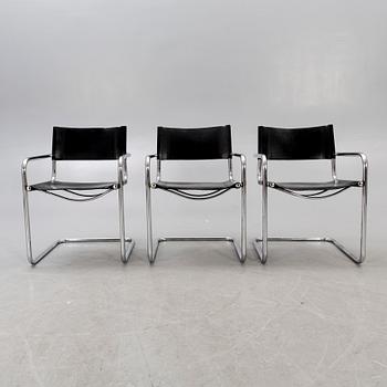 Armchairs, 6 pcs, Italy, late 20th century.