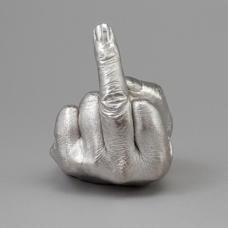 AI WEIWEI, skulptur, "Artist's Hand", onumrerad upplaga om 1000 ex från 2017, signerad.