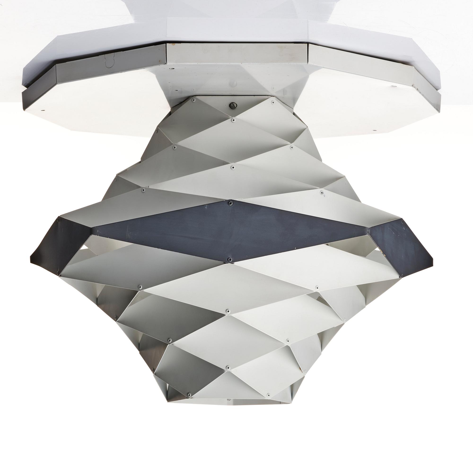 Preben Dal, a "Symphony" ceiling or table lamp, for Hans Følsgaard, Elektro HF Belysning, Denmark 1960's.