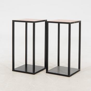 Oscar Tusquets and Anna Bohigas pedestals/side tables, a pair.