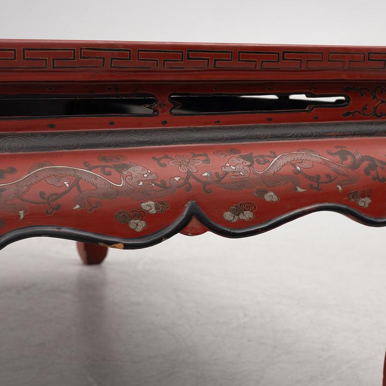 A Chinese table, circa 1920.