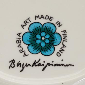 Birger Kaipiainen, fat, porslin, Arabia.