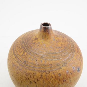 John Andersson & Yngve Blixt vases 2 signed Höganäs stoneware.