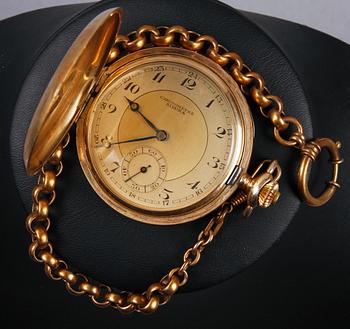 HERRFICKUR, guld 14K, Chronometre Siduna, tidigt 1900-tal.