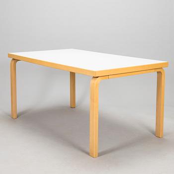 Alvar Aalto, a model 82A Artek table, dated 05/95.