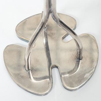 Josef Frank, three 'Klöver' candlesticks, Svenskt Tenn.