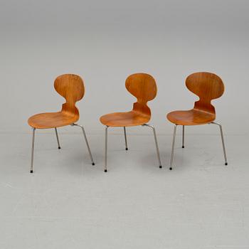 STOLAR, 3 st, "Myran". Arne Jacobsen. Fritz Hansen.