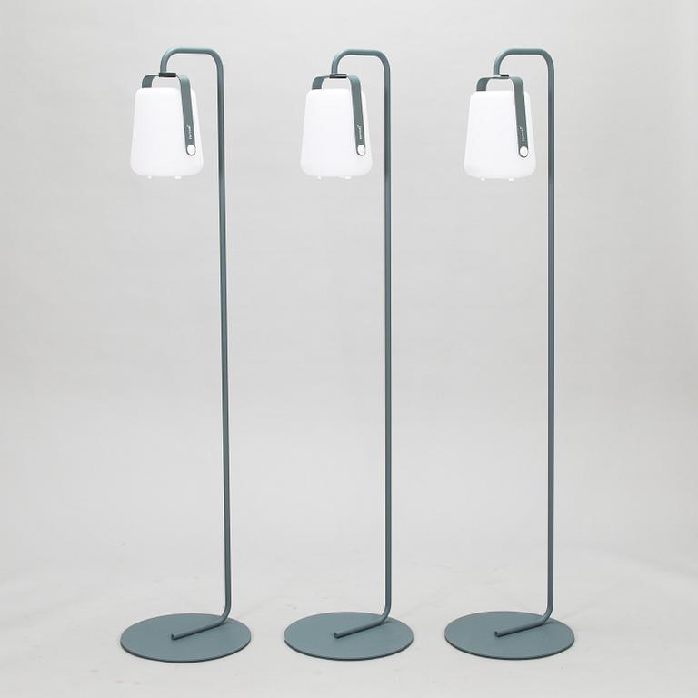 Tristan Lohner, Three 2018 'Balad' lamps and Balad lamp 'upright stand' for Fermob.