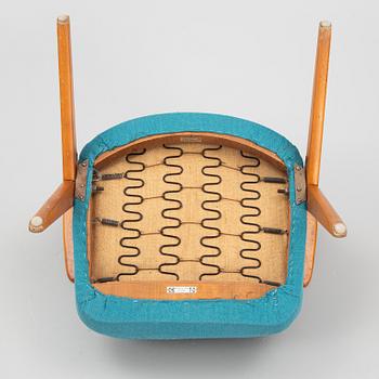 Bengt Ruda, a 'Domstolsfåtöljen' easy chair from the 'Triva'-series, Nordiska Kompaniet.