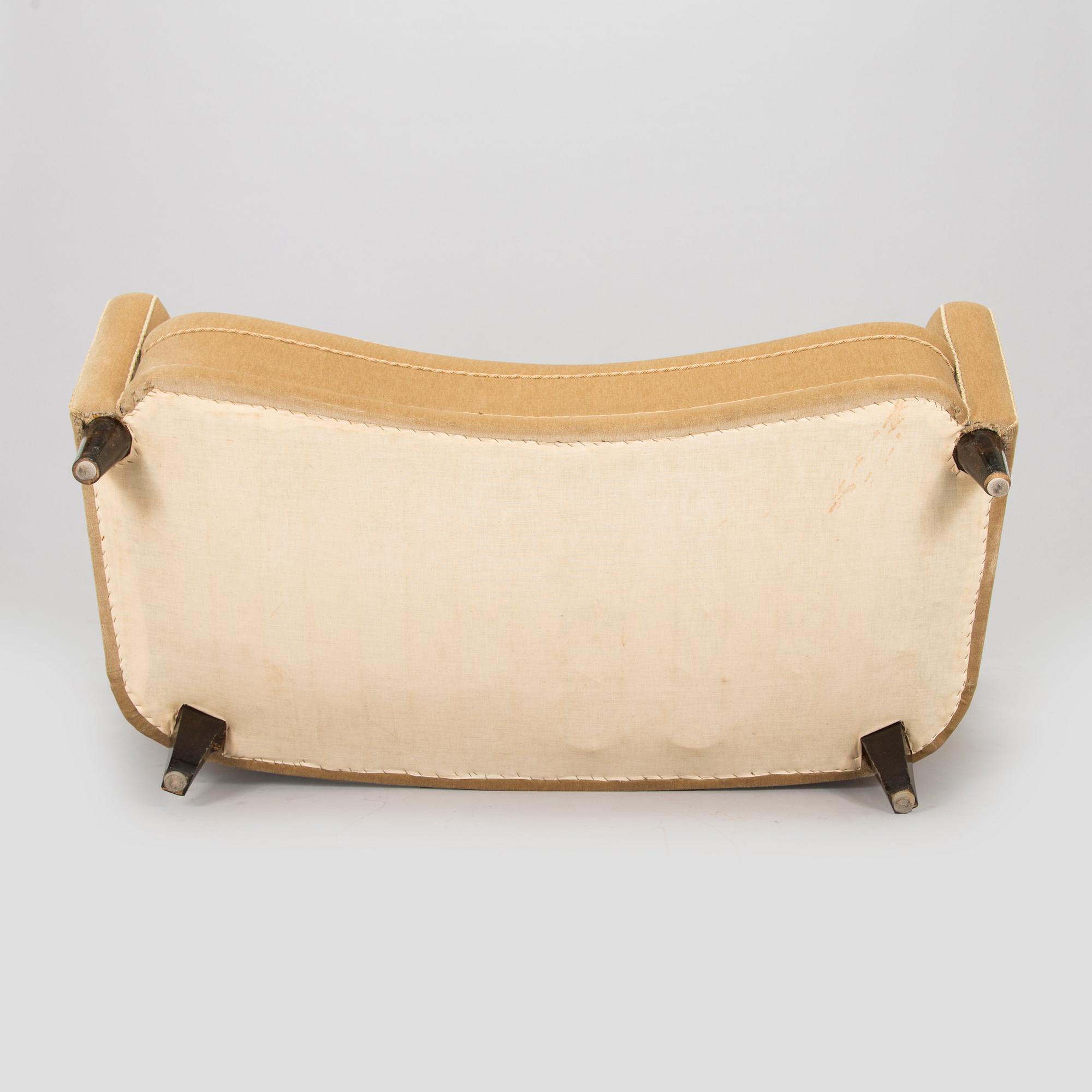 A mid-20th century sofa.