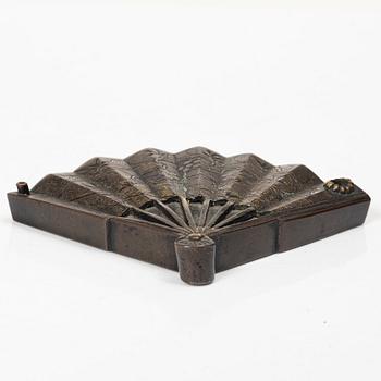 A bronze water sprinkler, Japan, Meiji (1868-1912).