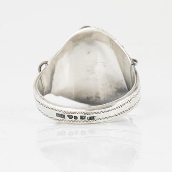Four pieces of Sami silver, 19th-20th Century.