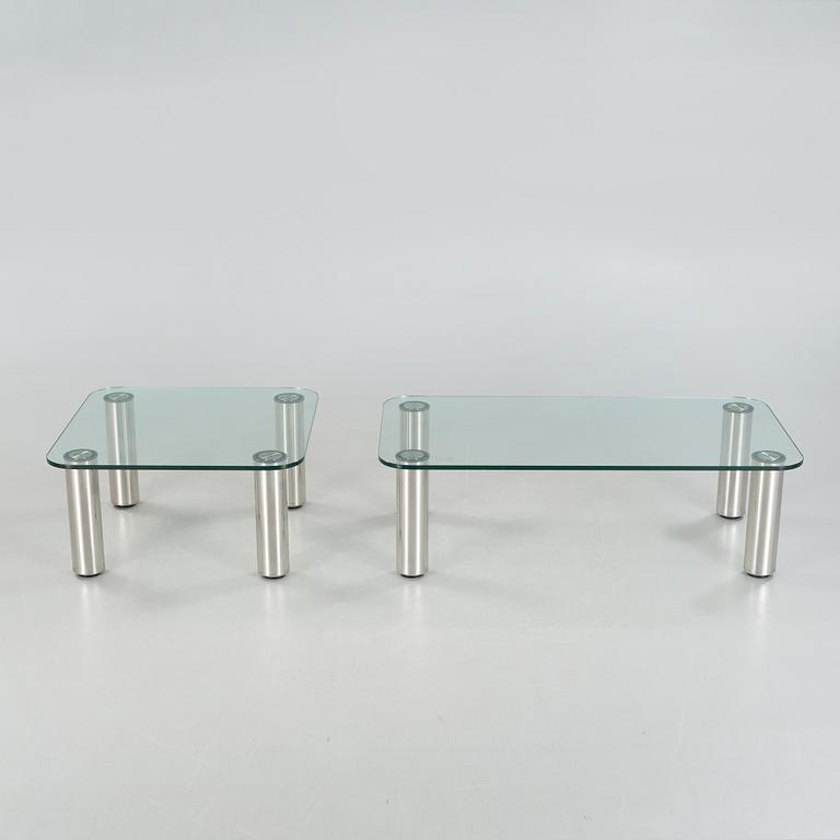 MARCO ZANUSO, 2 soffbord, "Marcuso", för Zanotta, Italien, modell lanserad 1969.